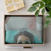 Dekoupage High Fashion Design Seidenpapier (Geschenk)