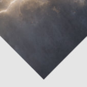 Dekoupage Himmels Bitcoin Krypto Welt Seidenpapier (Ausschnitt)