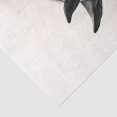 Dekoupage Horse Double Exposure Moonlit Forest Seidenpapier (Ausschnitt)