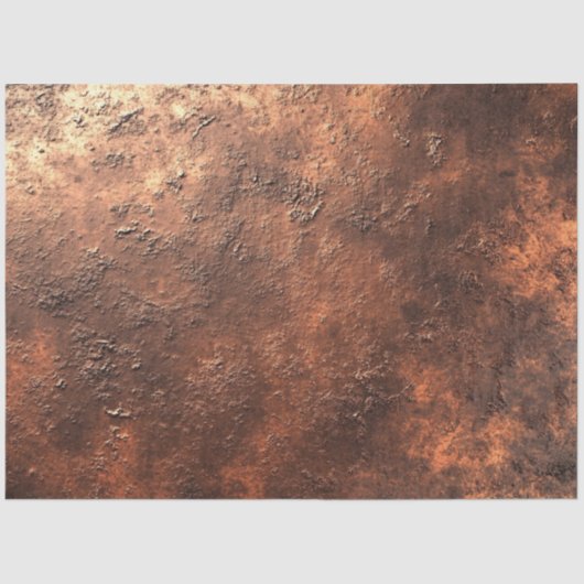 Dekoupage Imitate beenden rustikale Kupfer fertig Seidenpapier (Vorderseite)