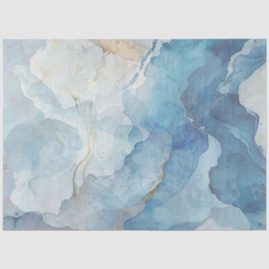 Dekoupage Imitats Celestistic Artistic Background Seidenpapier (Vorderseite)