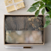Dekoupage Koala Wildblumen auf Baumstumpf Botanisc Seidenpapier (Geschenk)