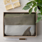 Dekoupage Landschaft Donkey Red Barn Seidenpapier (Geschenk)