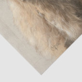 Dekoupage Landschaft Highland Calves Floral Crown Seidenpapier (Ausschnitt)