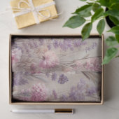 Dekoupage Lavendel Wildblume Tissue Paper Seidenpapier (Geschenk)