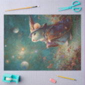 Dekoupage Magical World of Mouse in Universe Seidenpapier (Basteln)