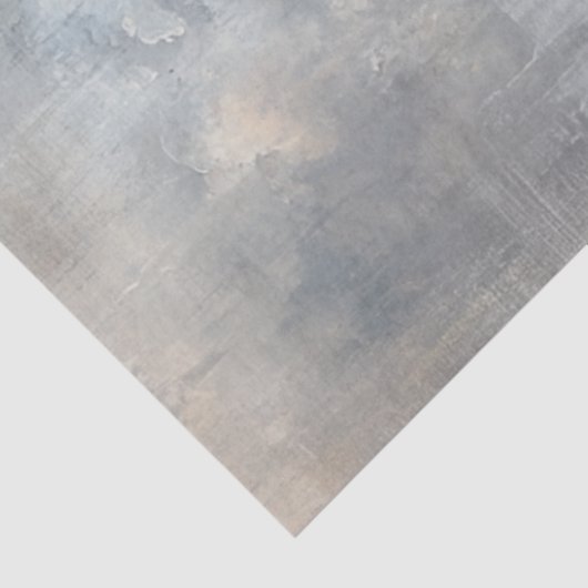 Dekoupage Majestic White Rooster Spot Field Seidenpapier (Ausschnitt)