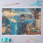 Dekoupage Mexican Celebration Fireworks Seidenpapier (Basteln)