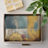 Dekoupage Mixed Media Whimsical Patchwork Highland Seidenpapier (Geschenk)