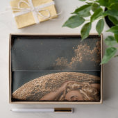 Dekoupage Mondscheintätowierung Ruby Schönheit Seidenpapier (Geschenk)