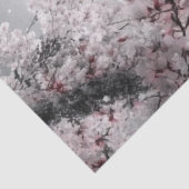 Dekoupage Mount Fuji's mit Kirschblüten & Lake Seidenpapier (Ausschnitt)