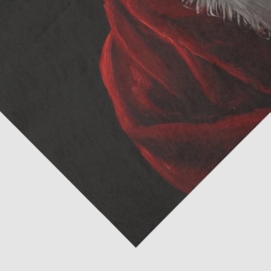 Dekoupage Mr. & Mrs. Claus Portrait Seidenpapier (Ausschnitt)