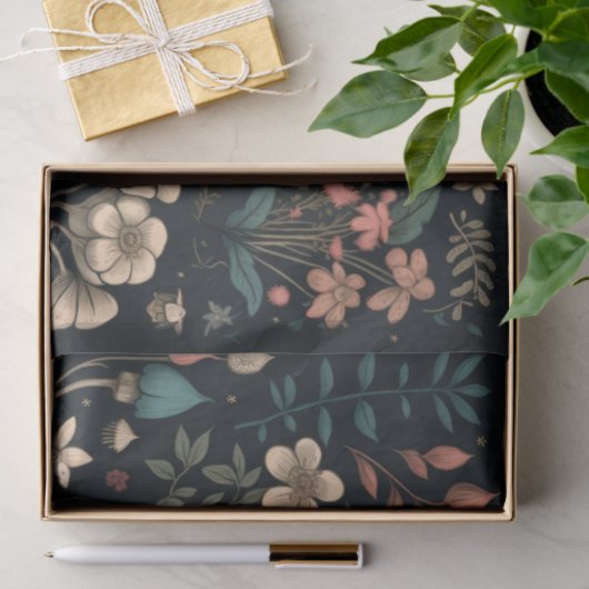 Dekoupage Mushrooms & Flora Collection Seidenpapier (Geschenk)