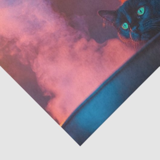 Dekoupage Mystical Hexches' Cauldron Brew & Cat Seidenpapier (Detail)