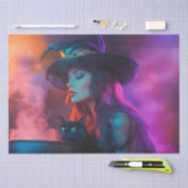 Dekoupage Mystical Hexches' Cauldron Brew & Cat Seidenpapier (Handwerk)