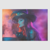 Dekoupage Mystical Hexches' Cauldron Brew & Cat Seidenpapier (Vorderseite)