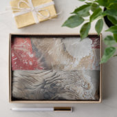 Dekoupage Mystical Santa & Rudolph Nose to Nose Seidenpapier (Geschenk)