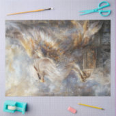 Dekoupage Mythical Griffon an Eagle and Lion Seidenpapier (Basteln)