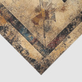 Dekoupage Native American Symmetric Design Seidenpapier (Ausschnitt)