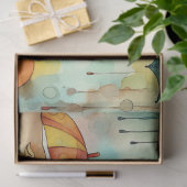 Dekoupage niedlich Paper Doll Girl Seidenpapier (Geschenk)