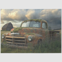Dekoupage Nostalgic Rustalgic Farm Truck Field Set Seidenpapier