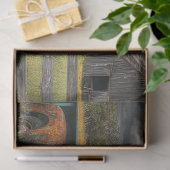 Dekoupage Nostalgische Landschaft der Nutzfahrzeug Seidenpapier (Geschenk)