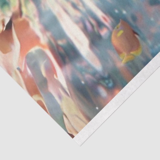 Dekoupage Ocean Majestic Sea Turtle Seidenpapier (Ausschnitt)