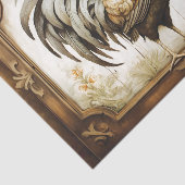 Dekoupage of Tissue Paper Seidenpapier (Ausschnitt)