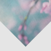 Dekoupage Osterpastel gespeckte Eier Blume Seidenpapier (Ausschnitt)