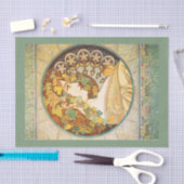 Dekoupage Paper 10"x15" - Alphonse Mucha 22 Seidenpapier (Handwerk)