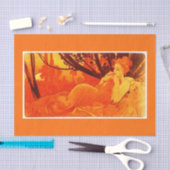 Dekoupage Paper 10"x15" - Alphonse Mucha 25 Seidenpapier (Handwerk)