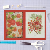 Dekoupage Paper 10"x15" - Botanischer Art 53 Seidenpapier (Handwerk)