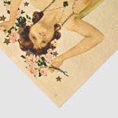 Dekoupage Paper 10"x15" - Raphael Kirchner 9 Seidenpapier (Ausschnitt)