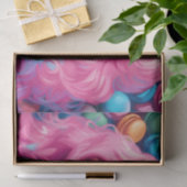 Dekoupage Paper der rosa und blauen Macaron-Süsse Seidenpapier (Geschenk)