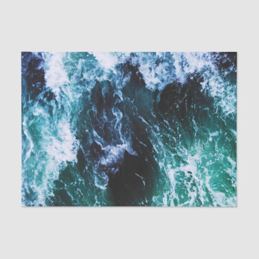 Dekoupage Paper für das DIY-Projekt von Serene Oce Seidenpapier (Vorderseite)