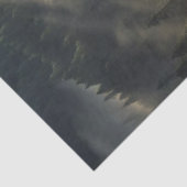 Dekoupage Paper - Misty Forest Sunrise | ruhig Seidenpapier (Ausschnitt)