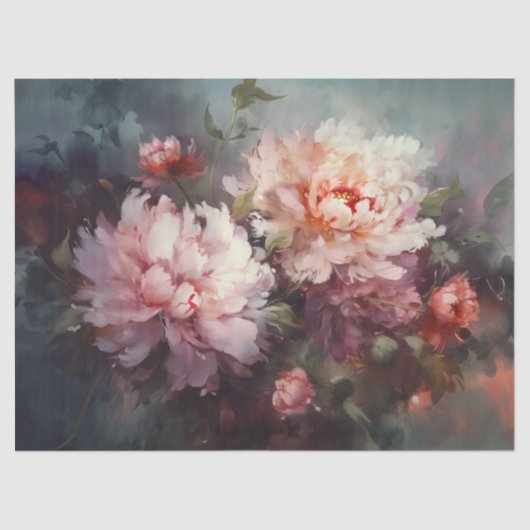 Dekoupage Paper - The Language of Blume 2 Seidenpapier (Vorderseite)