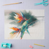 Dekoupage Paper, Wrapping, - Blühender Splendor 4 Seidenpapier (Basteln)