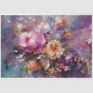 Dekoupage Paper, Wrapping Paper - Celestial Petals Seidenpapier