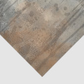 Dekoupage Rustikale erdgeschichtliche Tones Hinter Seidenpapier (Ausschnitt)