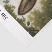 Dekoupage Rustikaler Eselstall Farmhouse 16x20 Seidenpapier (Detail)