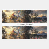 Dekoupage-Schubladenfront großes oberes Karnevalpa Geschenkpapier Set (Vorderseite 2)