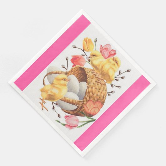 Dekoupage Serviette (Ecke)