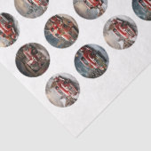 Dekoupage Set von 4 Designs Santa, Mr. Santa Seidenpapier (Ausschnitt)