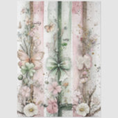 Dekoupage St. Patrick's Day Pastell-Panels Seidenpapier (Vorderseite)