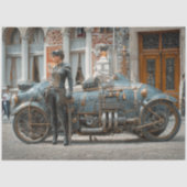 Dekoupage Ste Phe Steampunk-Kunst Seidenpapier (Vorderseite)
