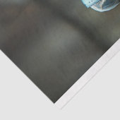 Dekoupage Steampunk Blue Frosch Tissue Paper Seidenpapier (Ausschnitt)