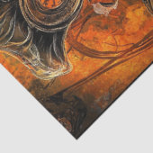 Dekoupage Steampunk Viktorianisch mit Rust Accent Seidenpapier (Ausschnitt)