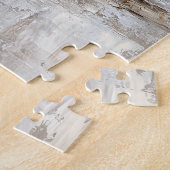 Dekoupage Swan Pair Ölgemälde Puzzle (Seite)