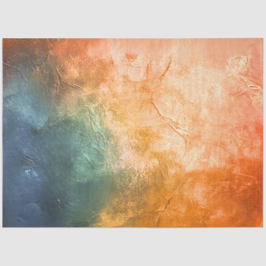 Dekoupage Textured Western Tief gefärbter Hintergr Seidenpapier (Vorderseite)